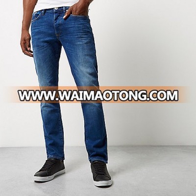 New style jeans pent mens mid blue wash dylan slim fit jeans