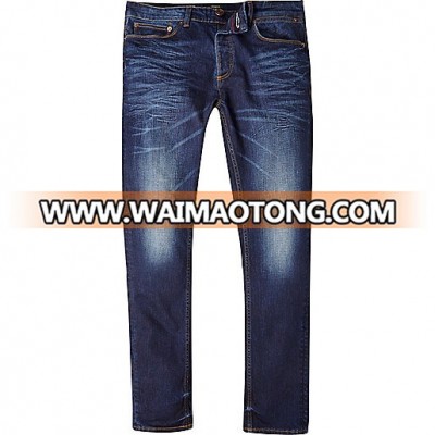 latest design men mid blue wash Sid skinny stretch jeans pants