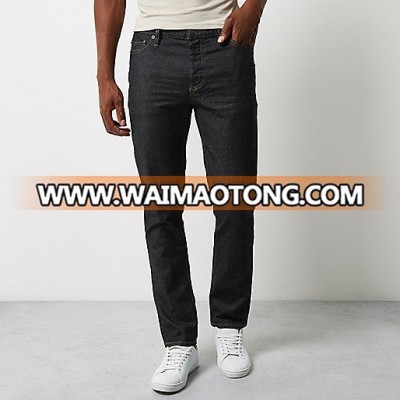 china factory new model jeans pent style men slim fit jeans